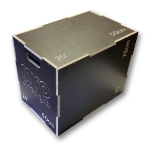 Plyometric Box – UK Made – Wooden Anti Slip (3 Heights 20”/24”/30”)