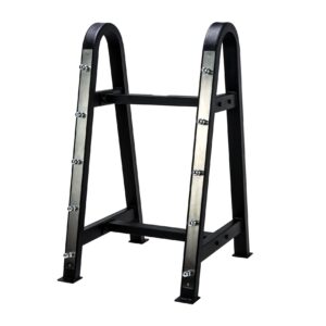 Barbell Rack – 10 Bar Double Sided Black