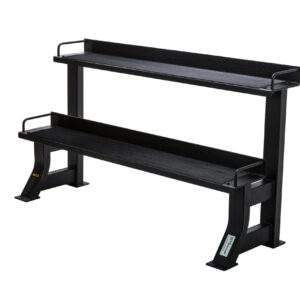 Kettlebell Rack – 2 Tier Black