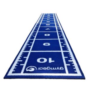 10m x 1.5m Sprint Track (Full Line Markings) – Blue