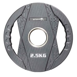 Rubber Olympic Weight Plate Dual Grip
