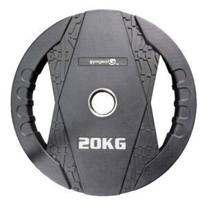 Rubber Olympic Weight Plate Dual Grip