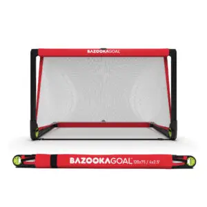 Bazooka Goal Football Goal 4ft x 2.5ft Red