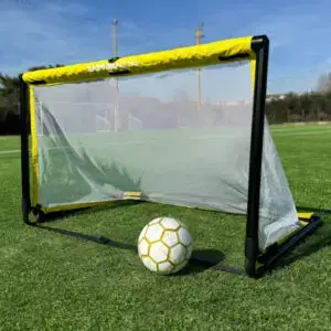 Bazooka Goal Football Goal 4ft x 2.5ft Yellow