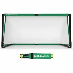 Bazooka Goal Football Goal 6ft x 3ft Green