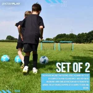 Kids Football Goals (Pair) 3ft x 2ft
