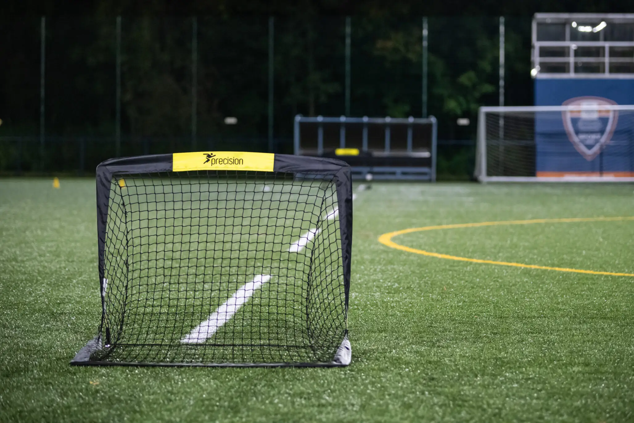Precision Folding Football Goals Pair