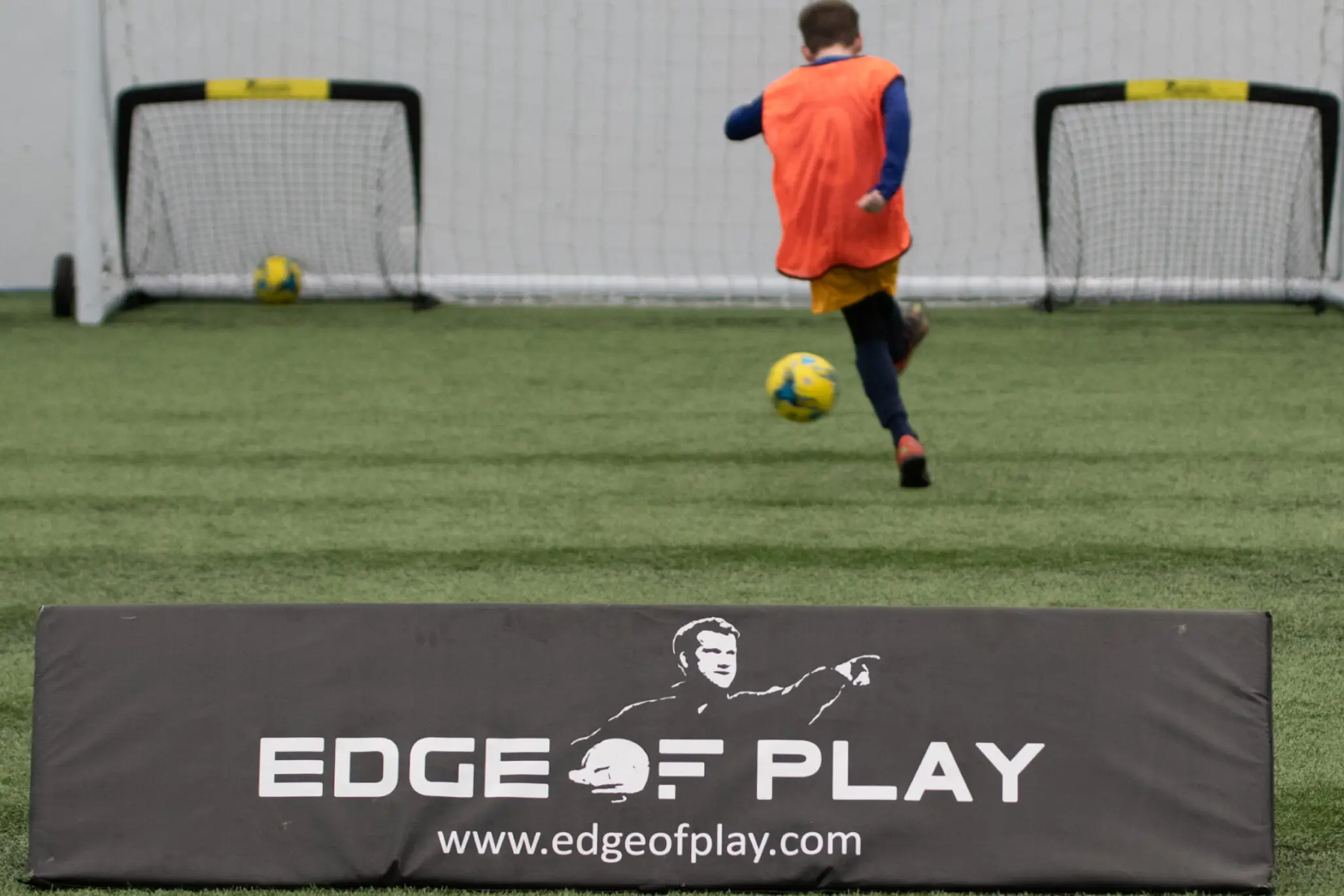 Precision Folding Football Goals Pair