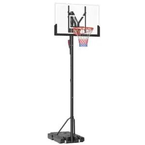 10ft Adjustable Basketball Hoop with Stand & Wheels