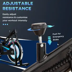 Elite Exercise Bike with 8KG Flywheel for Home, Office & Schools