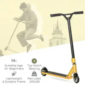 Elite Beginner Stunt Scooter Lightweight Pro Deck