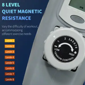Elite Mini Pedal Exerciser Magnetic Under Desk Bike for Home
