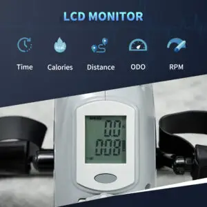 Elite Mini Pedal Exerciser Magnetic Under Desk Bike for Home