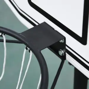 5.3ft Adjustable Basketball Hoop Stand for Kids & Teens