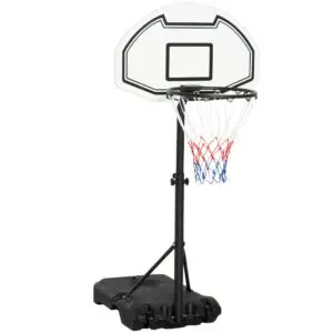 5.3ft Adjustable Basketball Hoop Stand for Kids & Teens