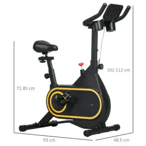 Elite Heavyweight 10KG Magnetic Flywheel Belt Driven Indoor Spin Bike