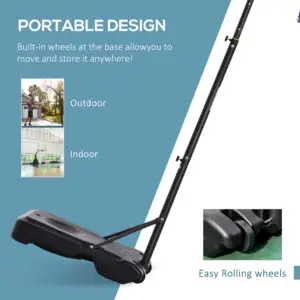 6.9ft Adjustable Basketball Hoop System – HOMCOM