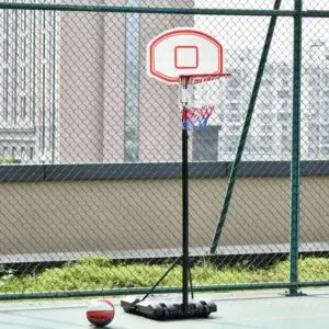 7ft Adjustable Basketball Hoop with Fillable Base