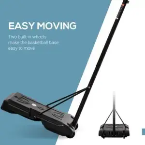 7ft Adjustable Basketball Hoop with Fillable Base