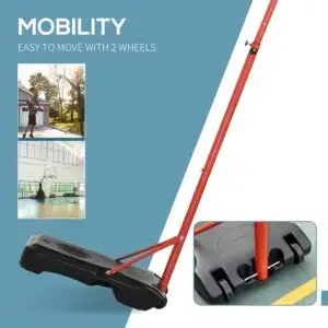 8.2ft Adjustable Basketball Hoop Stand With Wheels – HOMCOM