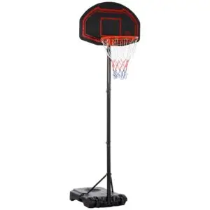 8.5ft Adjustable Basketball Hoop with Fillable Base – 2.1-2.6m