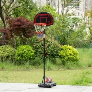 8.5ft Adjustable Basketball Hoop with Fillable Base – 2.1-2.6m