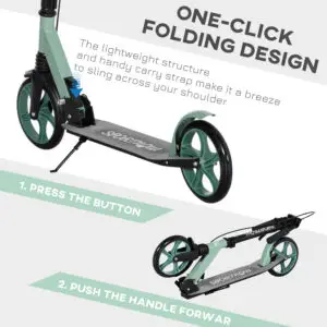 Pro Adult Stunt Scooter with Foldable Frame