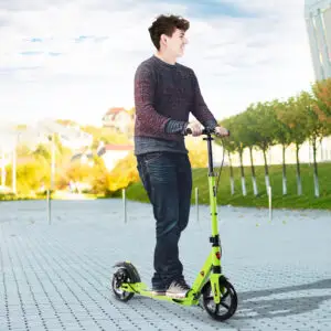 Premium Folding Stunt Scooter with Dual Suspension Main