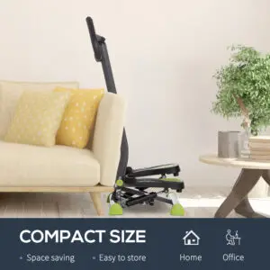 Elite Adjustable Resistance Step Machine with LCD Screen