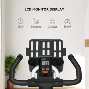 Adjustable Indoor Exercise Bike with 8kg Flywheel