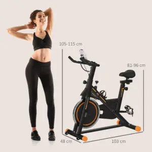 Premium Series 8KG Flywheel Belt Driven Indoor Spin Bike