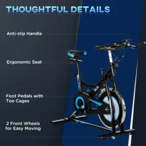 Elite Exercise Bike with 8KG Flywheel for Home, Office & Schools