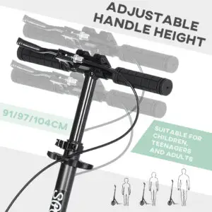 Pro Adult Stunt Scooter with Foldable Frame
