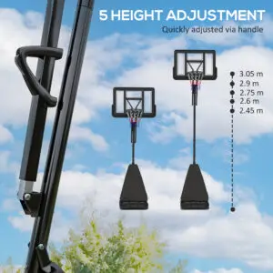 10ft SPORTNOW Basketball Hoop Outdoor