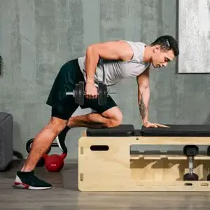 Elite 20kg Adjustable Dumbbell & Barbell Set