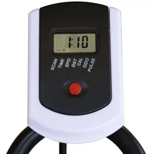 Elite Belt-Driven Spin Bike with LCD Display & 10kg Flywheel