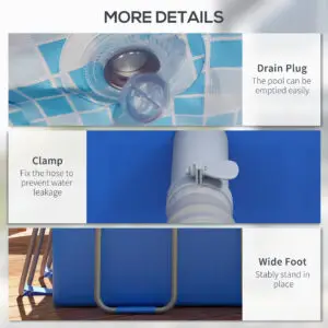 Premium 10ft x 13ft Above Ground Swimming Pool
