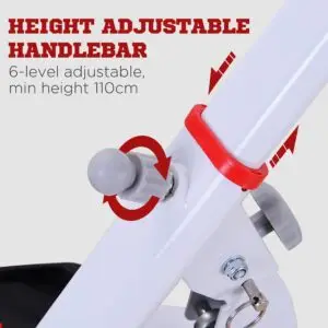 Foldable Home Stepper with Adjustable Handles