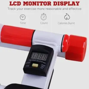 Foldable Home Stepper with Adjustable Handles