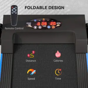 Compact Electric Folding Treadmill for Home & Office