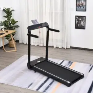 Homcom 600W Foldable Running Treadmill For Home &Amp; Office – Compact 12Km/H Design