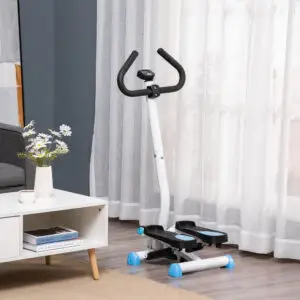 Elite Adjustable Resistance Step Machine with LCD Screen – HOMCOM