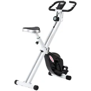 Folding Magnetic Upright Exercise Bike with Pulse Sensors