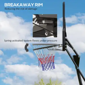 10ft SPORTNOW Basketball Hoop Outdoor