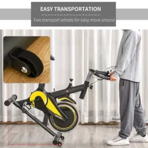 Elite Upright Exercise Bike with 10KG Flywheel