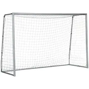 SPORTNOW 10ft x 6.5ft Football Goal, Football Net for Garden with Ground Stakes, Quick and Simple Set Up