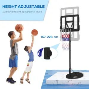 7.5ft Basketball Hoop System