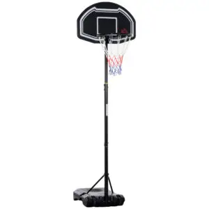 8.3ft Adjustable Basketball Hoop with Wheels – Elite Freestanding Court Edition