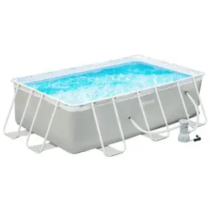 Superior 8ft x 5ft Steel Frame Above Ground Swimming Pool