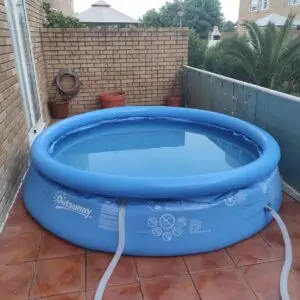 Superior 9ft Family-Sized Round Inflatable Swimming Pool